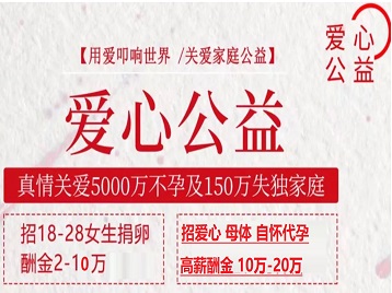 商丘捐卵助孕生子 爱心志愿者招募